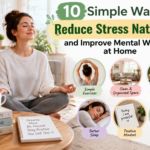 Reduce stress naturally at home with a peaceful, relaxing living space