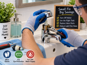 Faucet + Safety Equipment